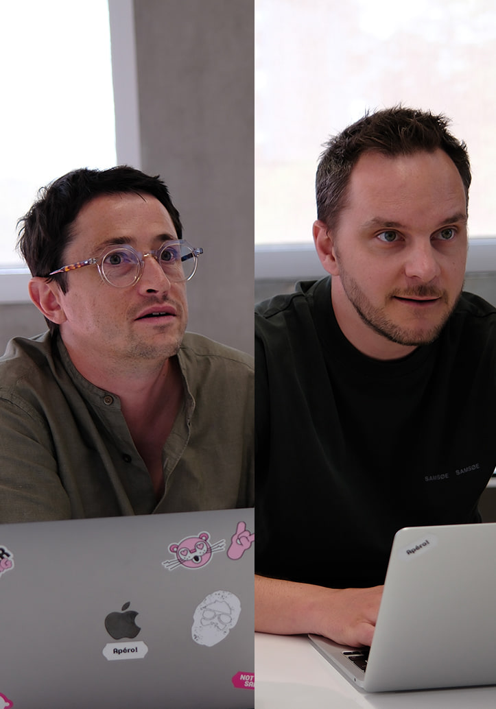 Portrait de Fabien Desjeux & Mathieu Pereira